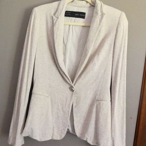 Zara Basics Tshirt Blazer